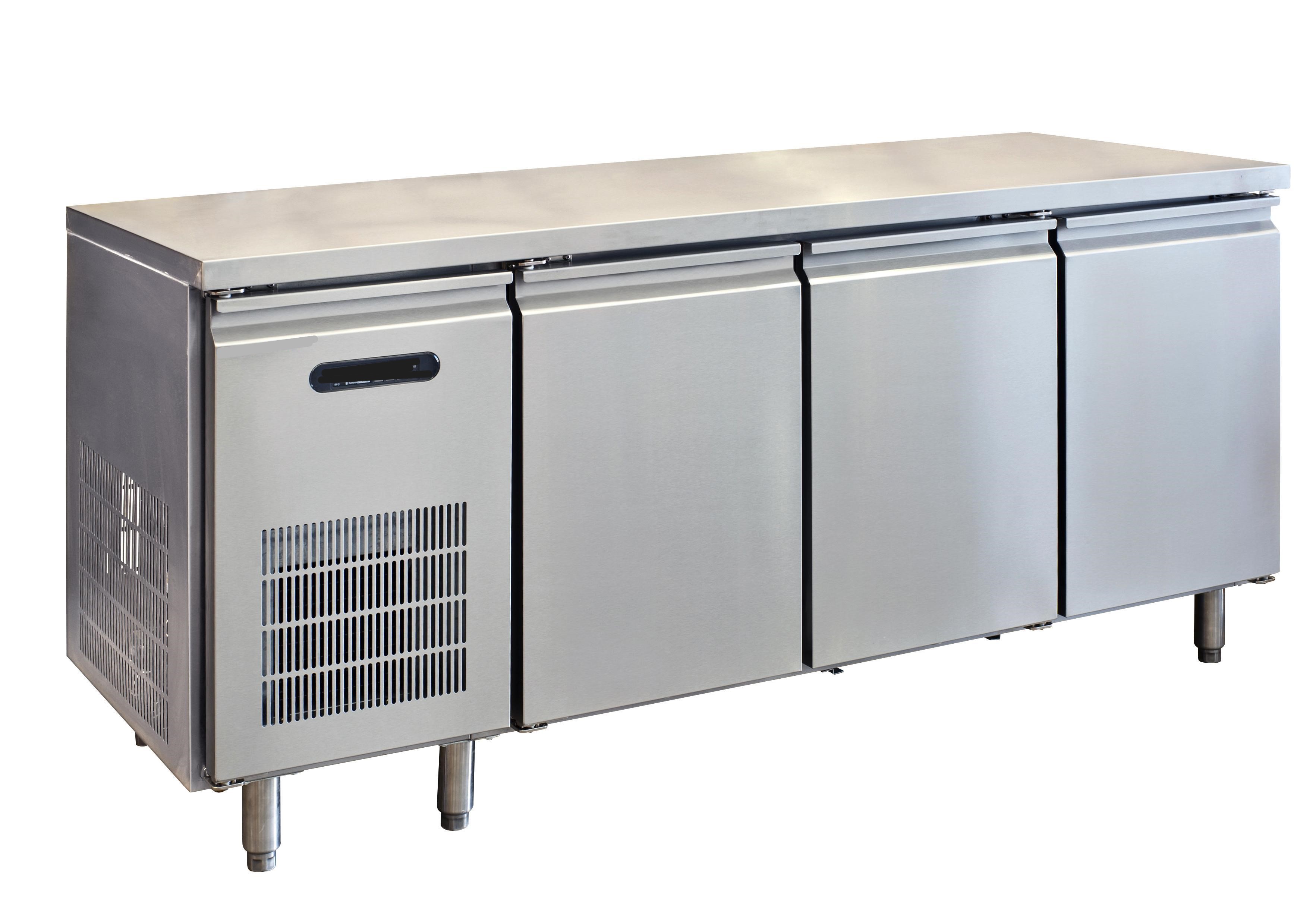 This image shows SS commercial tabletop counter, under-counter refrigerator freezer chiller manufacturer supplier in Indore.